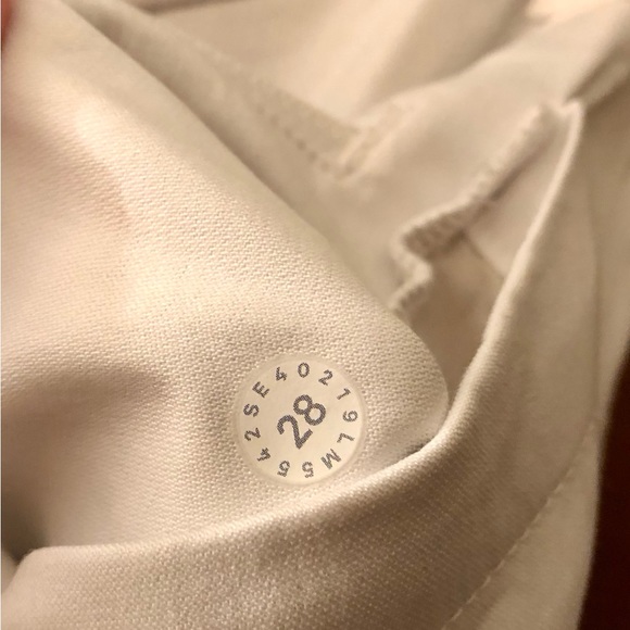 NWT lululemon ABC Slim-Fit Pant 34"L ,size 28 - Picture 5 of 7